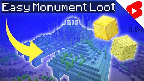 There, you will find a massive <strong>Ocean Monument</strong> ready to be explored. . Ocean monument loot